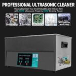 SupRUCCI Ultrasonic Cleaner 20L 480w High Power Ultrasonic Parts Cleaner with Heater Timer for Cleaning 3D Printed, Parts, Carburetor, Circuit Board, Jewelry, Safely Removes Oil and Rust.