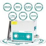 Ultrasonic Cleaner – DYNVIM 10L Ultrasonic Vinyl Record Cleaner,Sonic Cleaner,Ultrasound Gun,Lab Tool,Carburetor,Oil Filter,Engine Parts Cleaning Machine with Analog Timer and Heater(2.64Gal-10L)